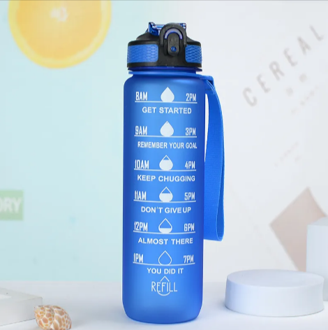 Gradient Large-Capacity Sports Water Bottle