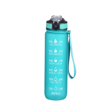 Gradient Large-Capacity Sports Water Bottle